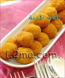 كرات الدجاج المقرمشة